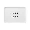 Nordic Style Serving Tray Dessert Tea Breakfast Bread Snack Plate Storage Tray Food Holder Kitchen Square Plates Accessories