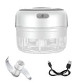 100/250ml Mini USB Wireless Electric Garlic Masher Press Mincer Vegetable Chili Meat Grinder Food Chopper Kitchen Tools