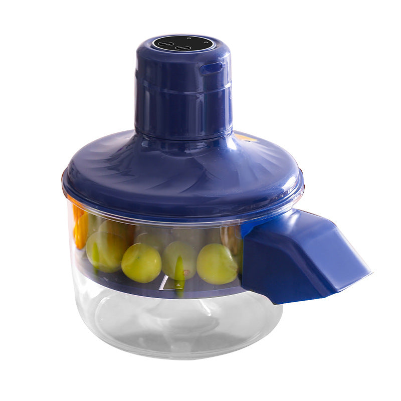 Automatic Electric Grape Peeler, Hands-Free Berry Skin Remover, Fruit Preparation Tool, Effortless Peeling